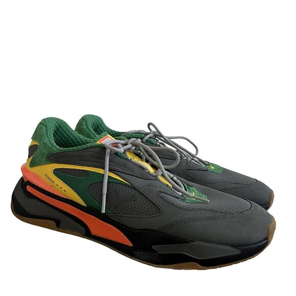 Puma RS-FAST "Eat Ur Veggies" 380322-01 Men's Running Lace Up Shoes Size US 14 - Picture 1 of 10